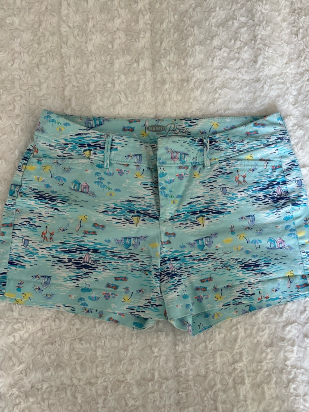 Old Navy summer beach pattern shorts